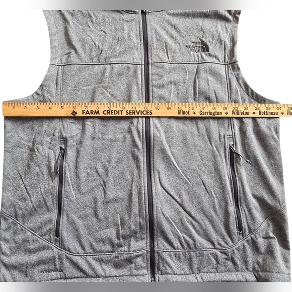 The North Face Mens Canyonwall Full Zip Gray  Vest Size XL Outdoors - Picture 3 of 7